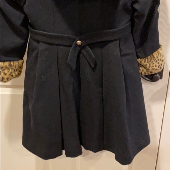 Girls Wool Rothschild Winter Dress Coat - Picture 6 of 7